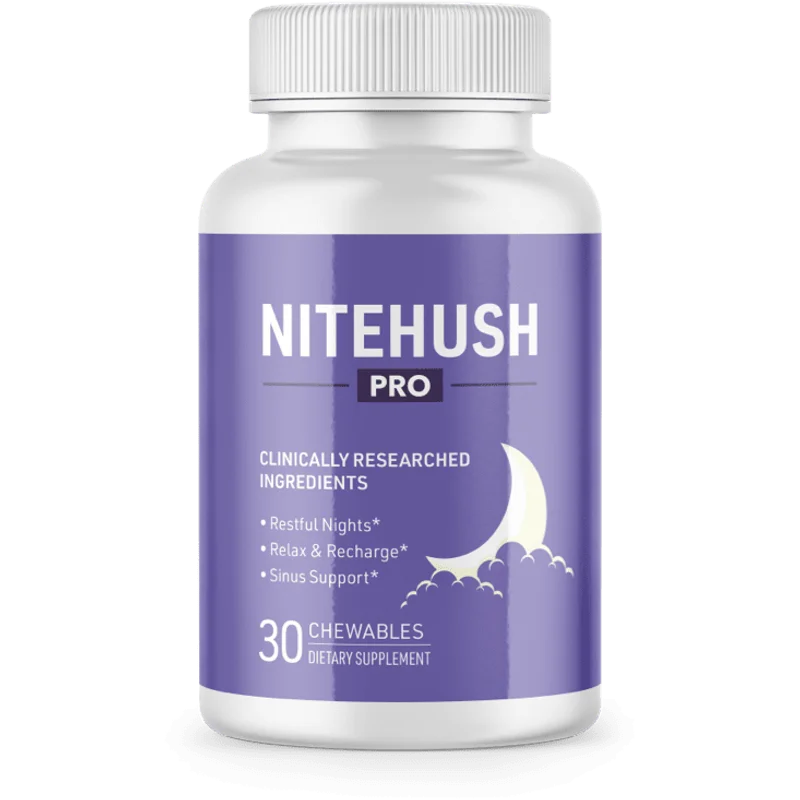 NiteHush Pro Sleep Support — 1 Bottle / 30 Day Supply